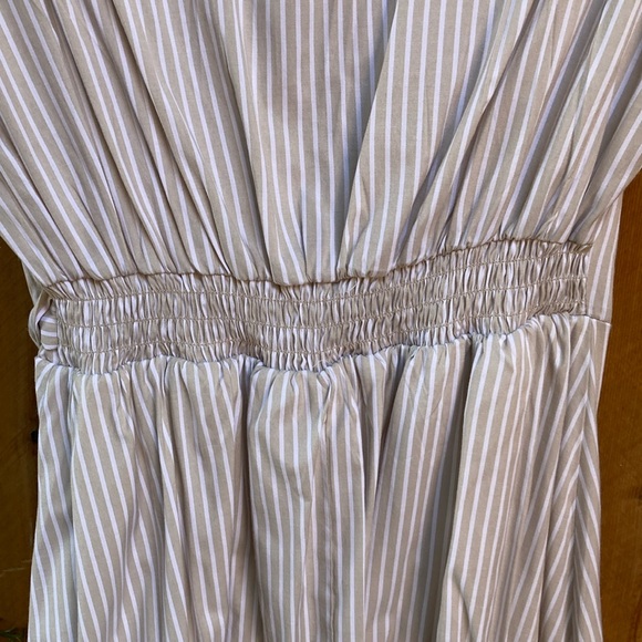 Wesc Cream and white Midi Dress - Picture 6 of 6